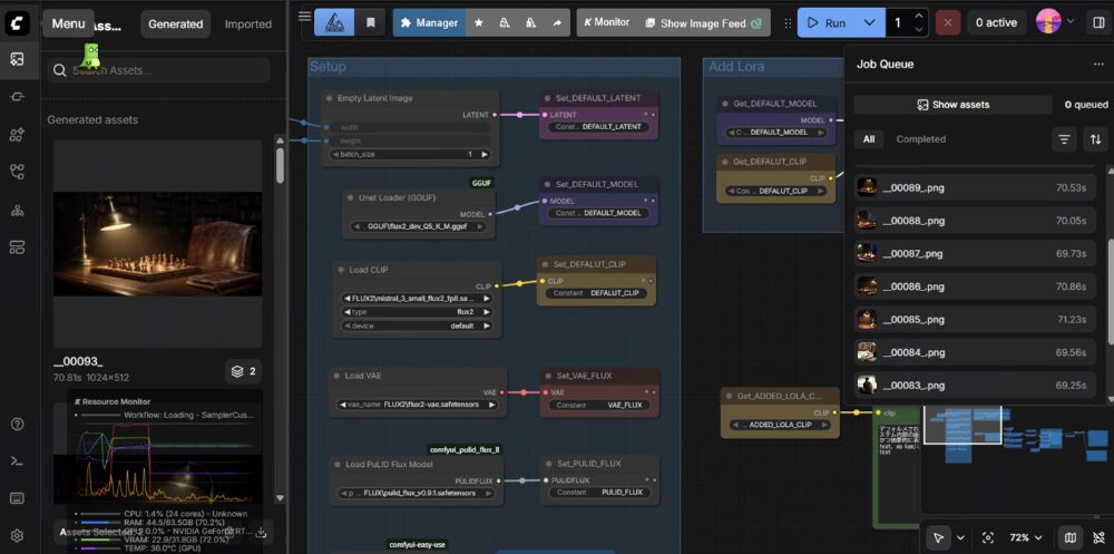 ComfyUIで実現するオリジナルな画像生成