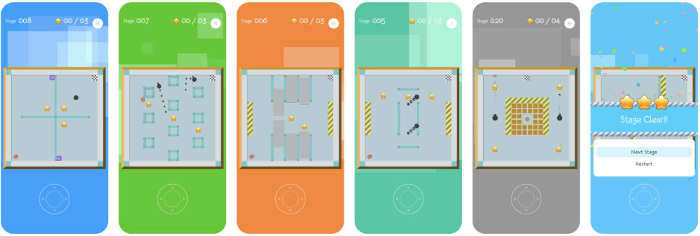 Ice Squareゲーム画面